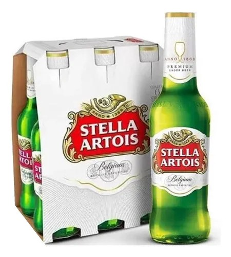 CERVEJA STELLA ARTOIS LONG NECK 330ML C/6