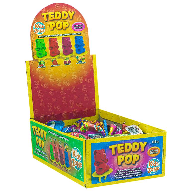 PIRULITO KIDS TEDDY POP C/24