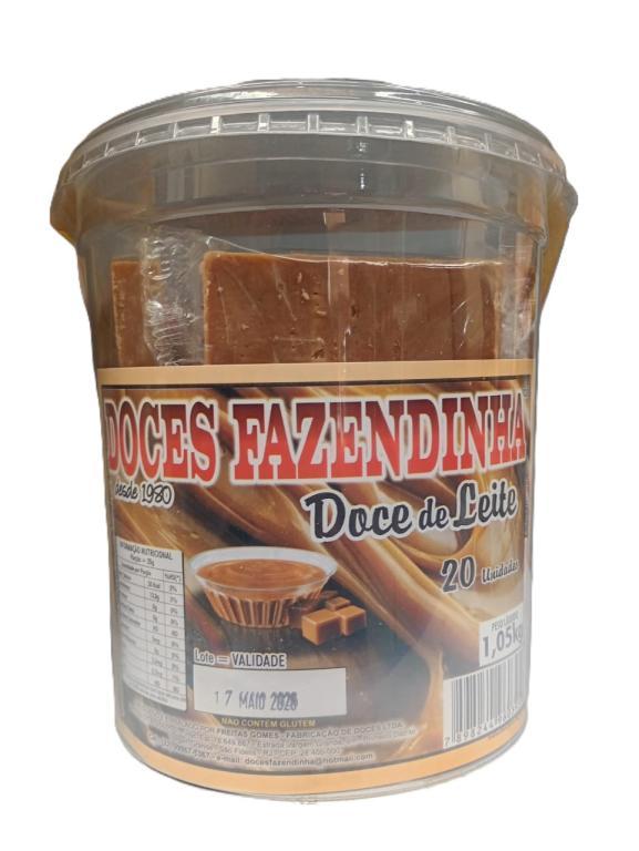 DOCE DE LEITE FAZENDINHA POTE C/20