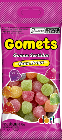 GOMETS GOMA SINO DORI 70G KIT 3 UND