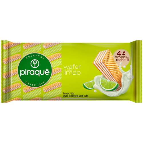 PIRAQUE WAFER LIMAO 100G