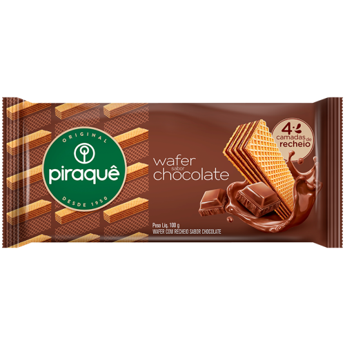 PIRAQUE WAFER CHOCOLATE 100G