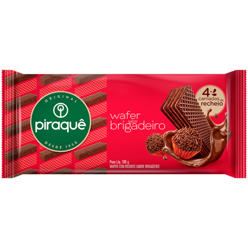PIRAQUE WAFER BRIGADEIRO 100G