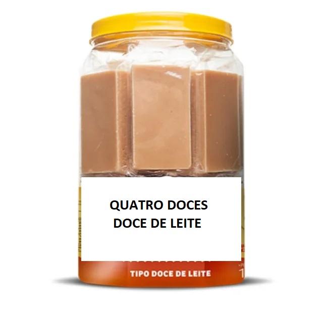 DOCE DE LEITE QUATRO DOCES POTE C/20