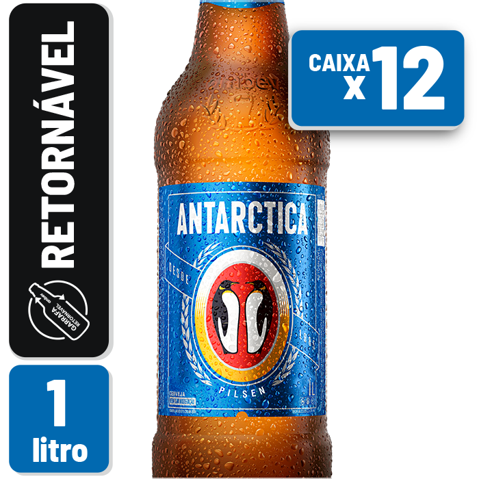 CERVEJA ANTARCTICA 1L **RETORNÁVEL**