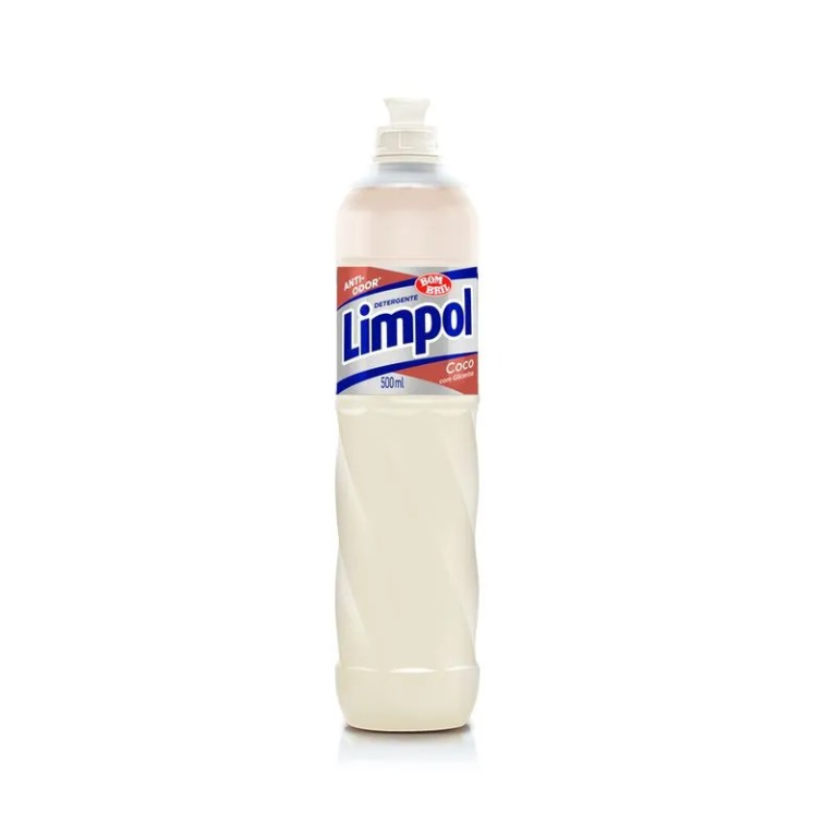 DETERGENTE LIQUIDO LIMPOL 500ML COCO