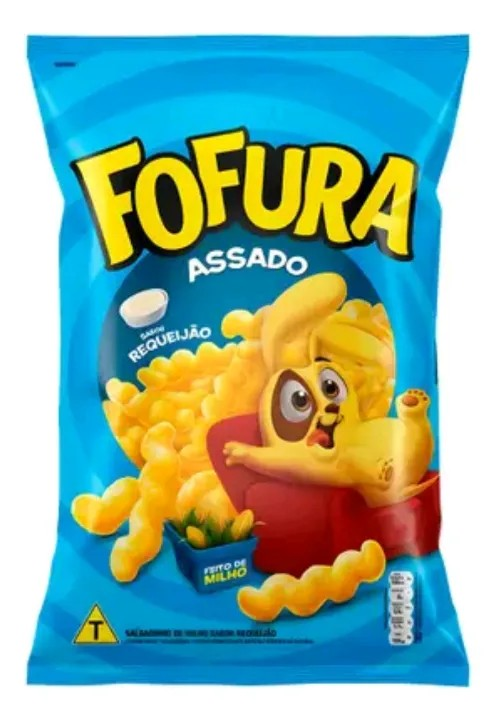 SALGADINHO FOFURA REQUEIJAO 60G C/10