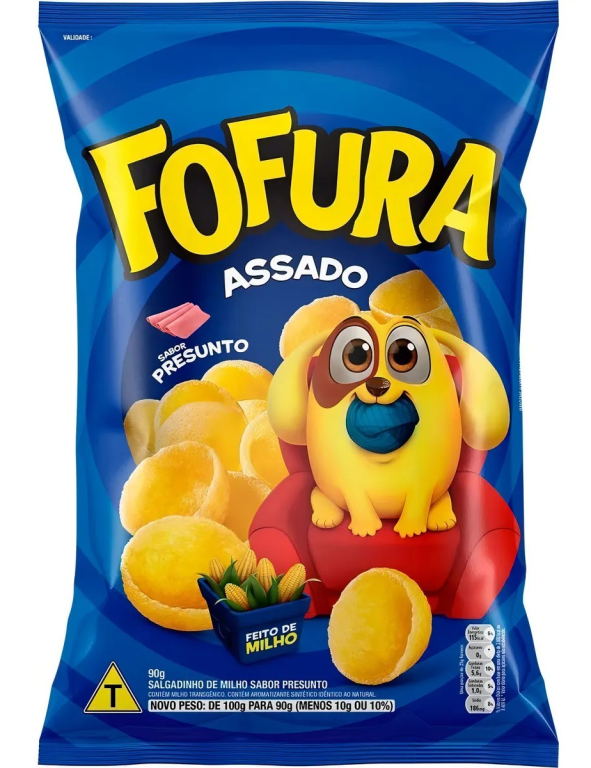 SALGADINHO FOFURA PRESUNTO 60G C/10