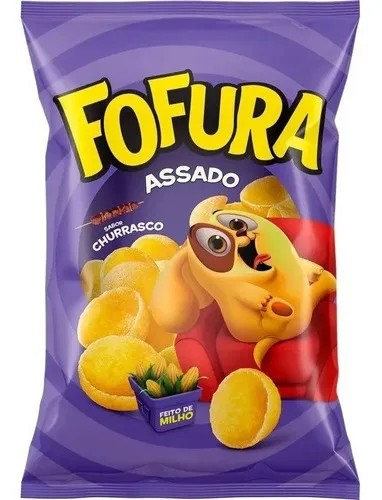 SALGADINHO FOFURA CHURRASCO 60G C/10