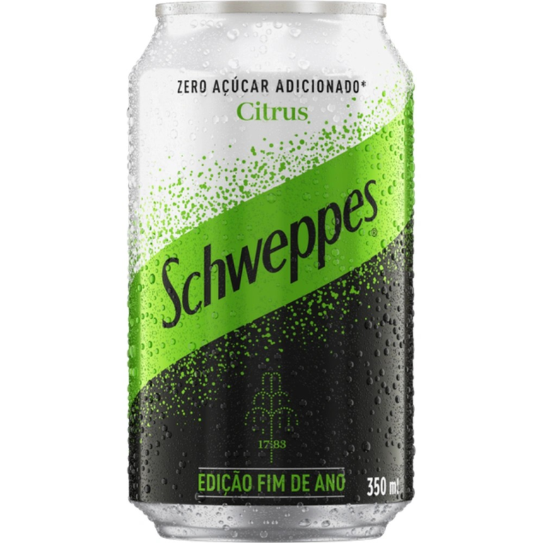 REFRIGERANTE SCHWEPPES CITRUS LATA 350ML C/12
