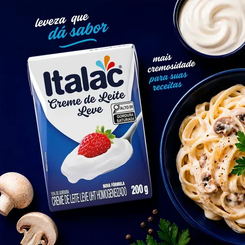 CREME DE LEITE ITALAC TP 200g