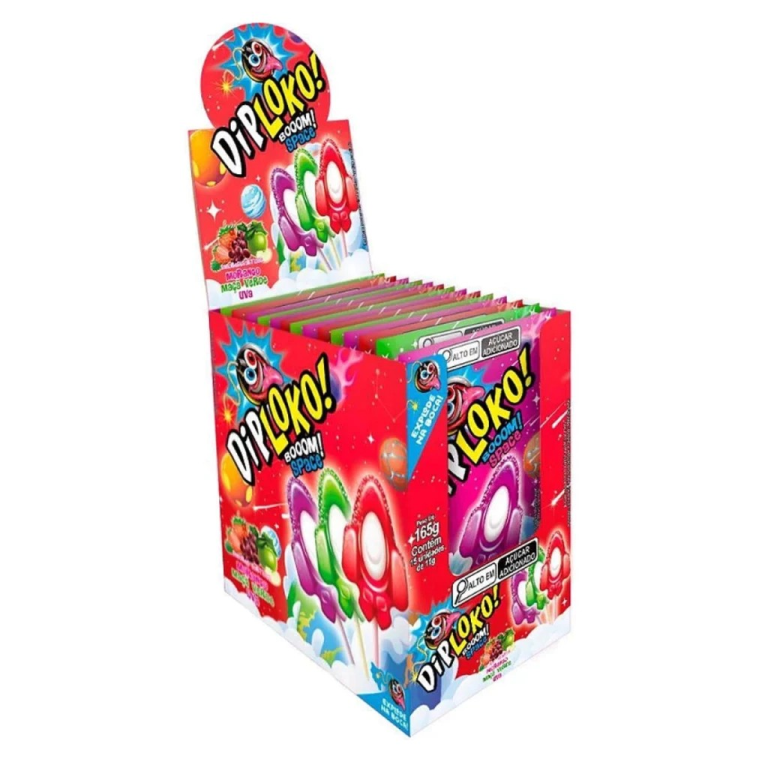 DIP LOKO BOOOM SPACE SORTIDOS DP 15X11G