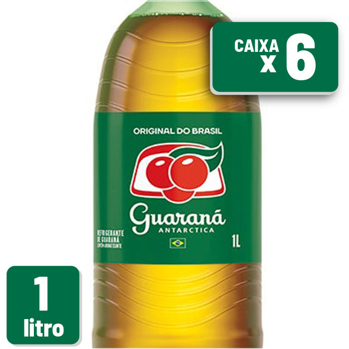 GUARANA ANTARCTICA PET 1L C/6