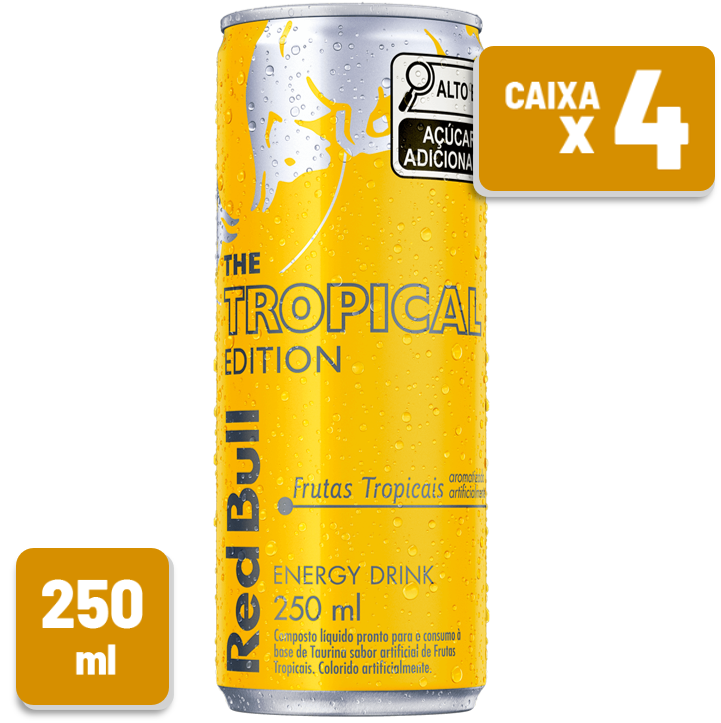 RED BULL TROPICAL LATA 250ML C/4