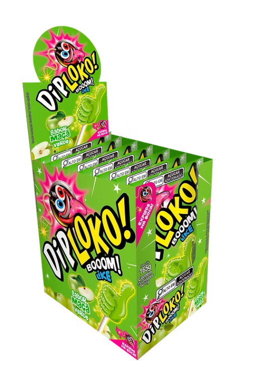 DIP LOKO BOOOM MACA VERDE DP 15X11G