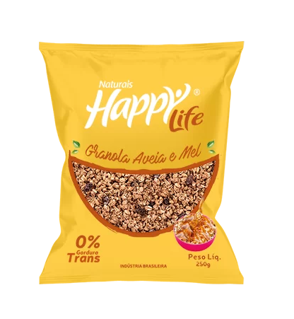GRANOLA AVEIA + MEL HAPPY LIFE JUNCO 250G