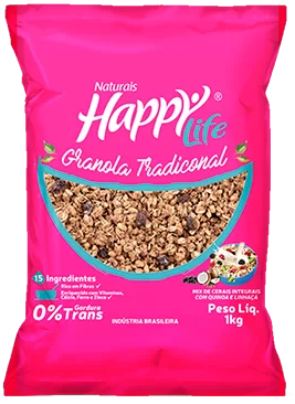 GRANOLA TRADICIONAL HAPPY LIFE JUNCO 1KG
