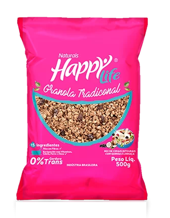 GRANOLA TRADICIONAL HAPPY LIFE JUNCO 500G