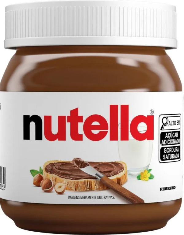 CREME DE AVELÃ NUTELLA 140G