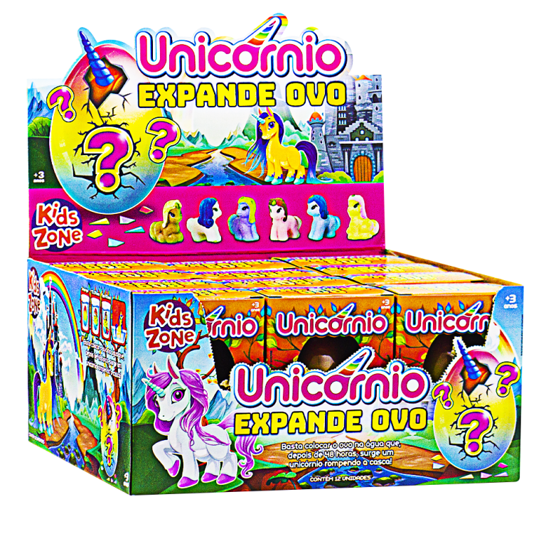 KIDS UNICORNIO EXPANDE OVO 2 C/12