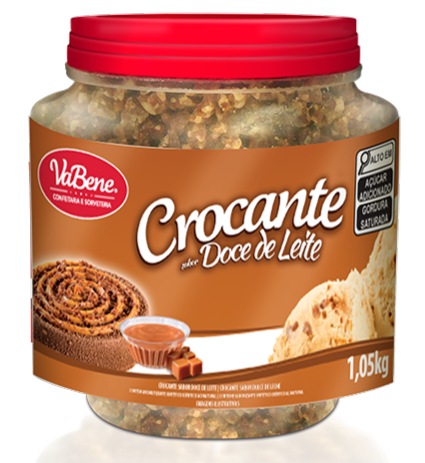 VABENE CROCANTE DOCE DE LEITE 1,05KG