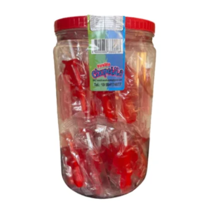 PIRULITO CHUPETINHA VERMELHO C/ 50