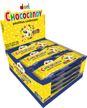 CONFEITO DORI CHOCOCANDY 40G C/18
