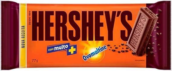 BARRA HERSHEYS OVOMALTINE 77G