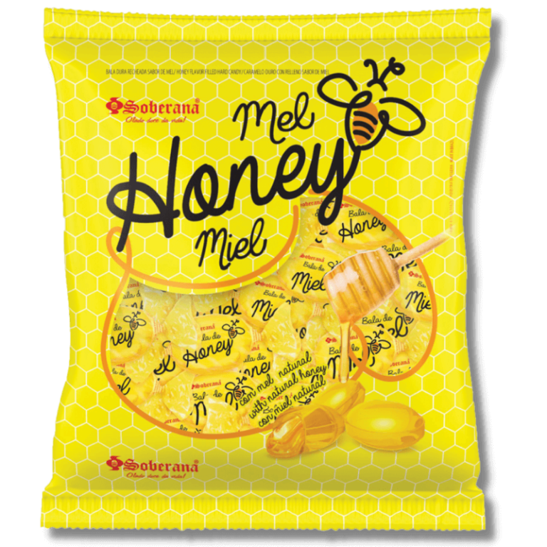 BALA SOBERANA MEL RECHEADA 500G