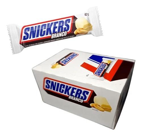 CHOCOLATE SNICKERS BRANCO 42G C/20