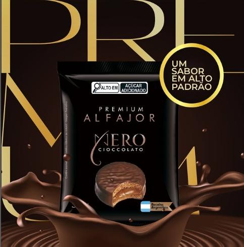 ALFAJOR PREMIUM NERO CIOCCOLATO 50G C/12