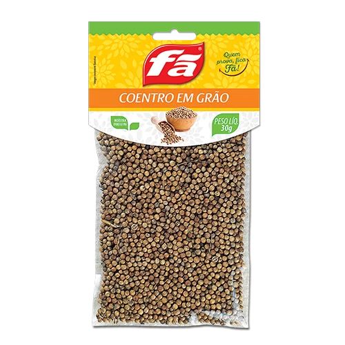 TEMPERO COENTRO EM GRAO FA (LACRE) 15x30G