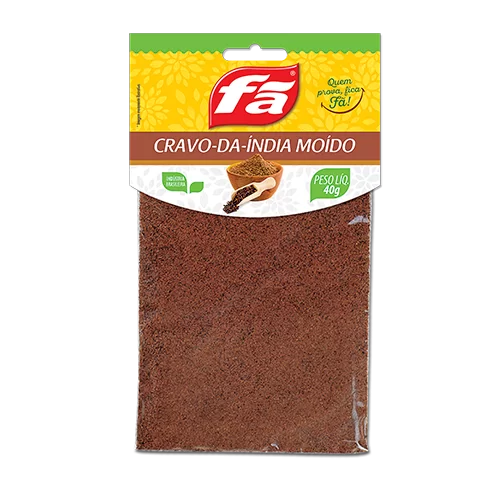 TEMPERO CRAVO DA INDIA MOIDO FA (LACRE) 15x40G