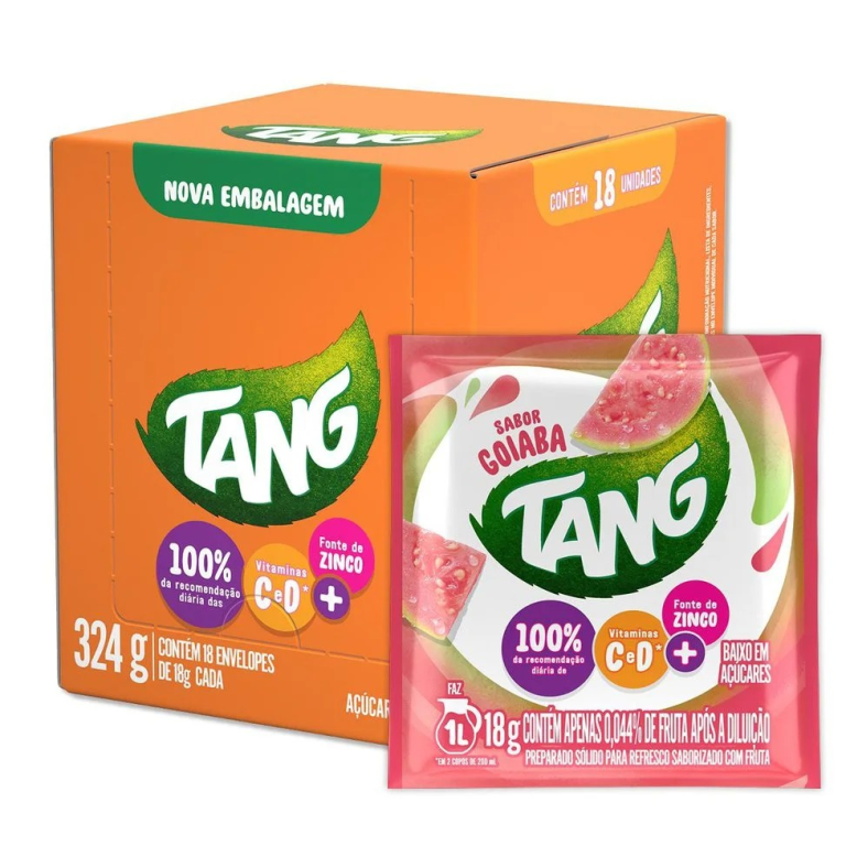 REFRESCO EM PÓ TANG GOIABA DP C/18