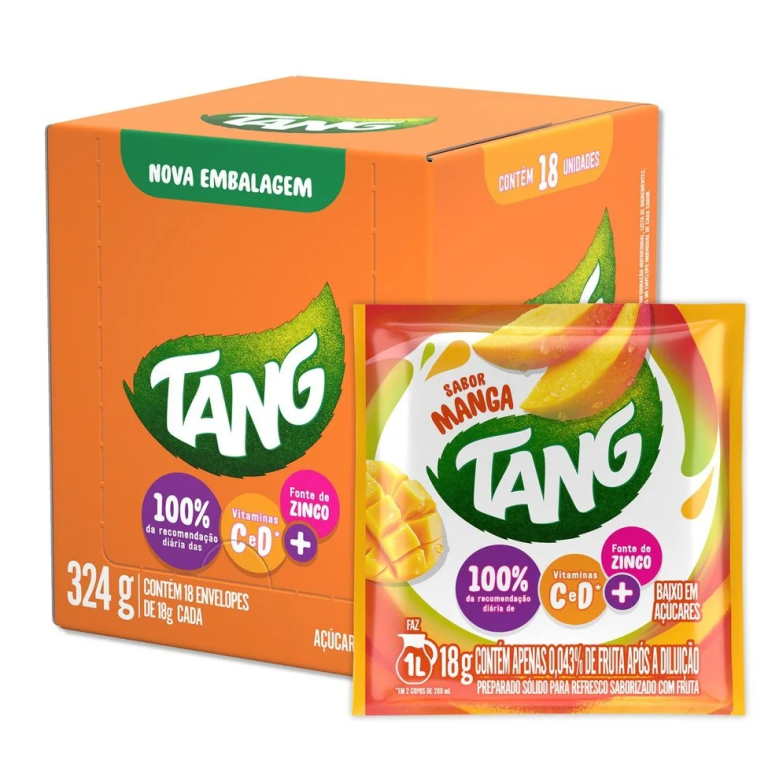 REFRESCO EM PÓ TANG MANGA DP C/18