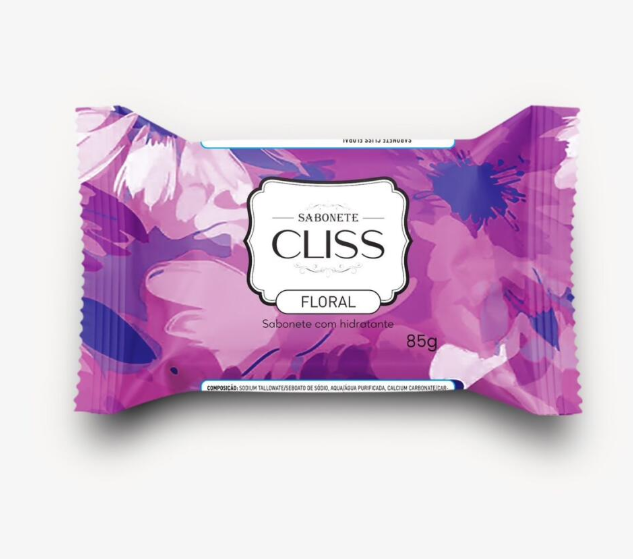 SABONETE CLISS FLORAL 85G  C/12
