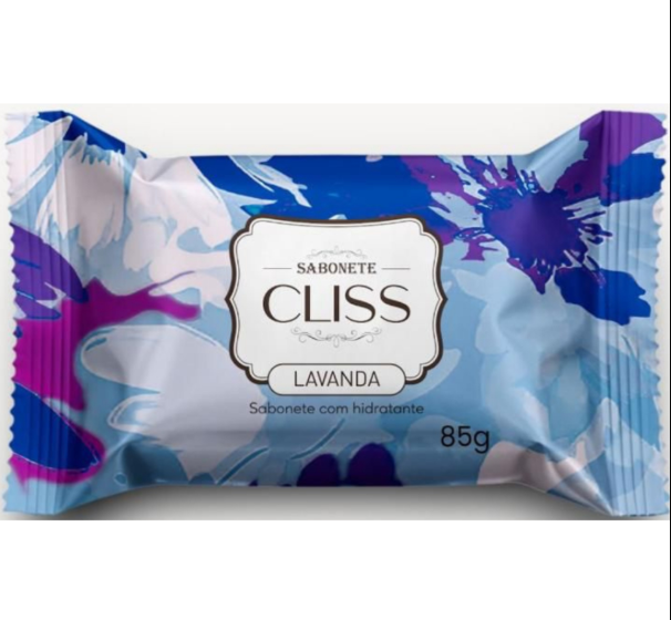 SABONETE CLISS LAVANDA 85G C/12