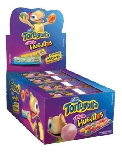 CHICLE ARCOR HUEVITOS TORTUGUITA C/12