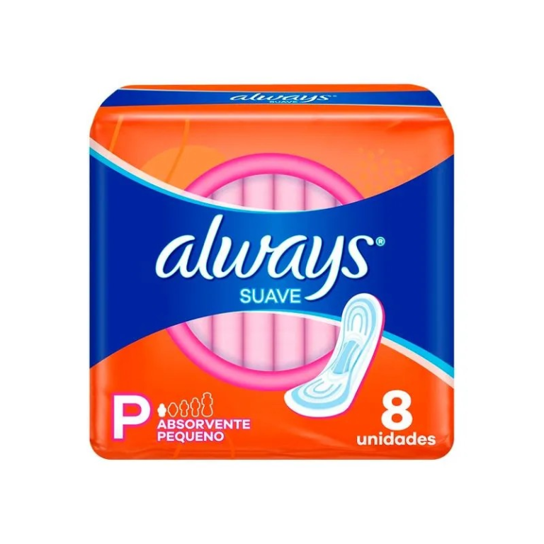 ABSORVENTE ALWAYS BASICO S/ABAS C/8