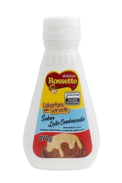 COBERTURA P/ SORVETE ROSSETTO LEITE CONDENSADO 270G