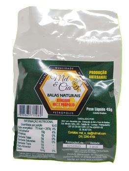 MEL&CIA BALA DE GENGIBRE MEL E PROPOLIS 12X45G