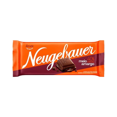 BARRA CHOCOLATE NEUGEBAUER 40% CACAU 80G UND