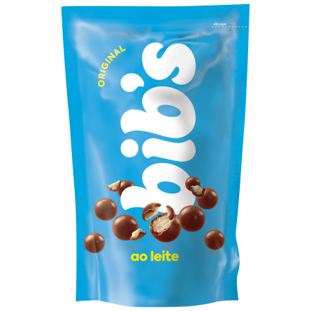 NEUGEBAUER BIBS CHOCOLATE AO LEITE POUCH 120G