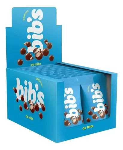 NEUGEBAUER BIBS CHOCOLATE AO LEITE 18X40G