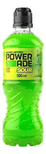 POWERADE SOUR MACA VER PET 500ML CX6UN