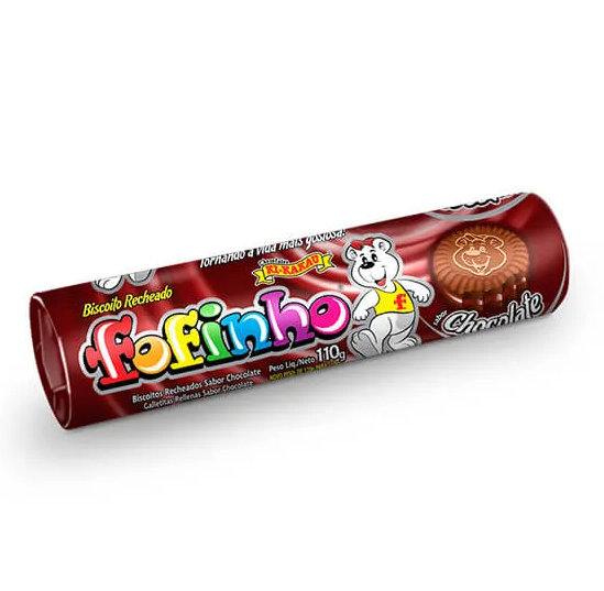 FOFINHO - BISCOITO RECHEADO CHOCOLATE PCT 110G