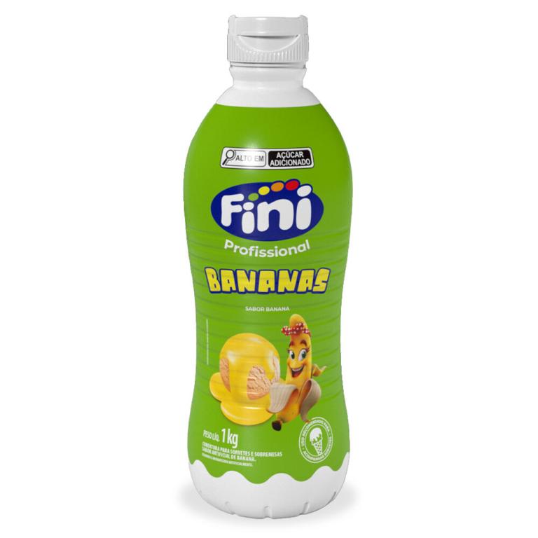 COBERTURA P/ SORVETE FINI BANANA 1KG