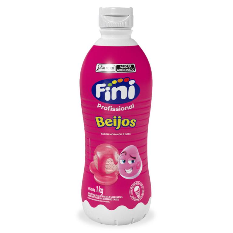 COBERTURA P/ SORVETE FINI BEIJOS 1KG