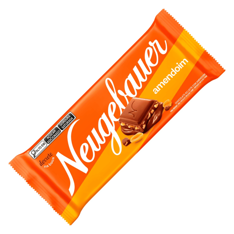 BARRA CHOCOLATE NEUGEBAUER AMENDOIM 80G UND