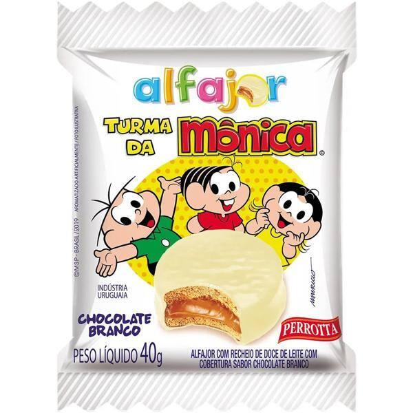 ALFAJOR BRANCO TURMA DA MONICA C/18